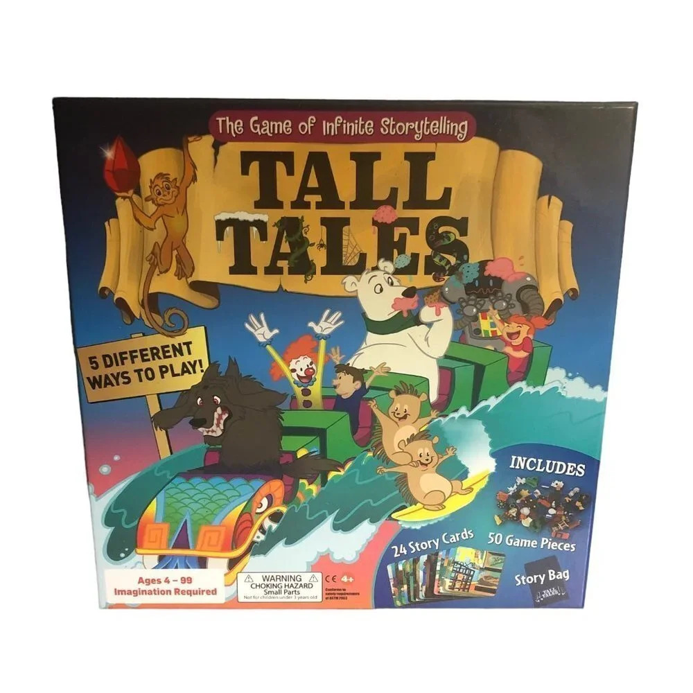 TALL TALES Board Game Infinite Storytelling Learning Imagination Pcs. Included